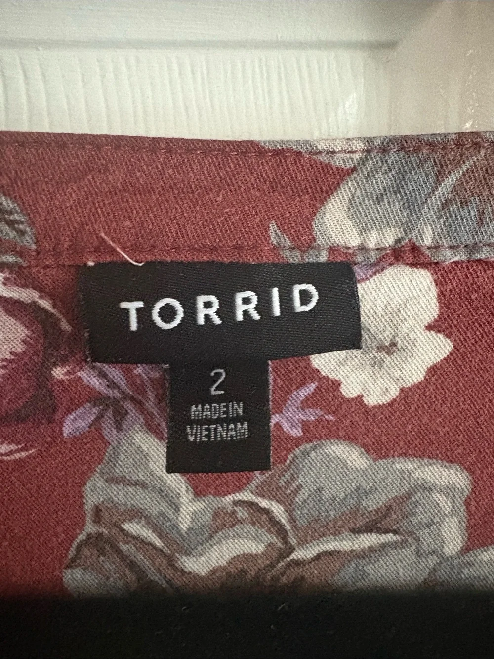 torrid tags floral